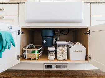 Organized Kitchen Cabinet