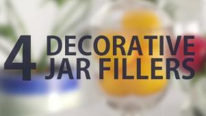 4 Decorative Jar Fillers