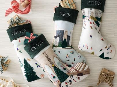 15 Personalized Christmas Stockings for Every Holiday Mantel